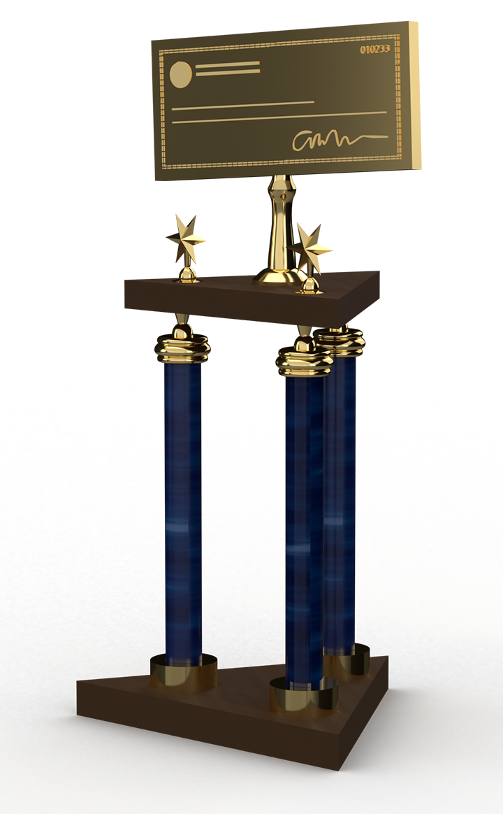 Image of Paycheck Trophy